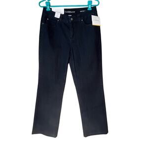 NWT Croft & Barrow Natural Fit Bootcut "Hemmed" Jeans Size 6 Average